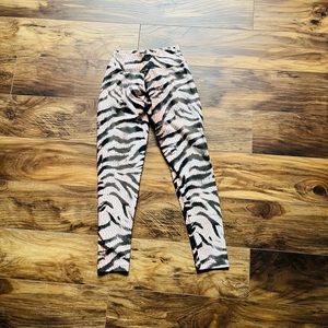 Zebra leggings, butter soft